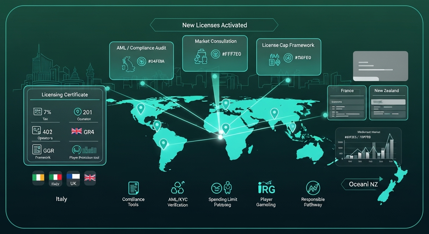 Global Regulators Open Doors to New Casino Entrants