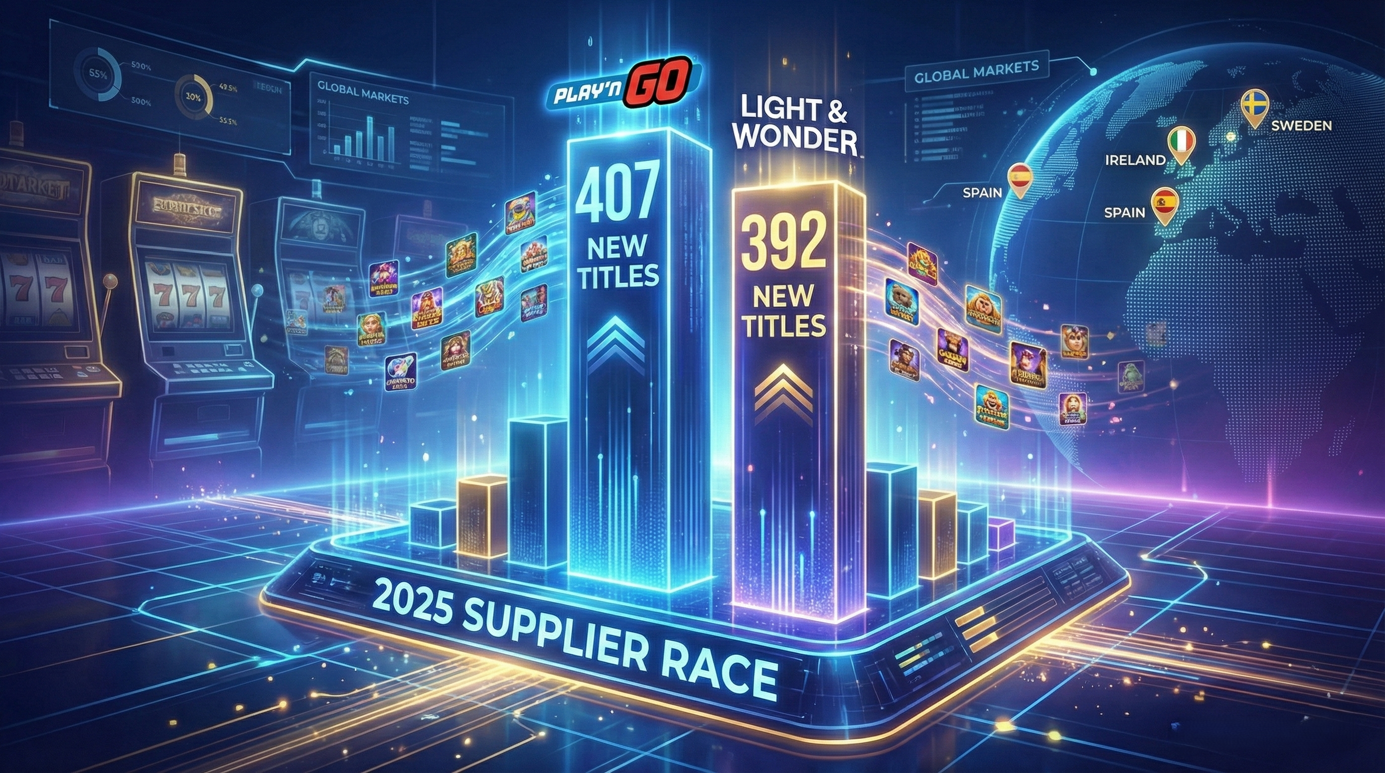 CasinoRank Reveales Which Game Studios Released the Most New Casino Titles This Year?