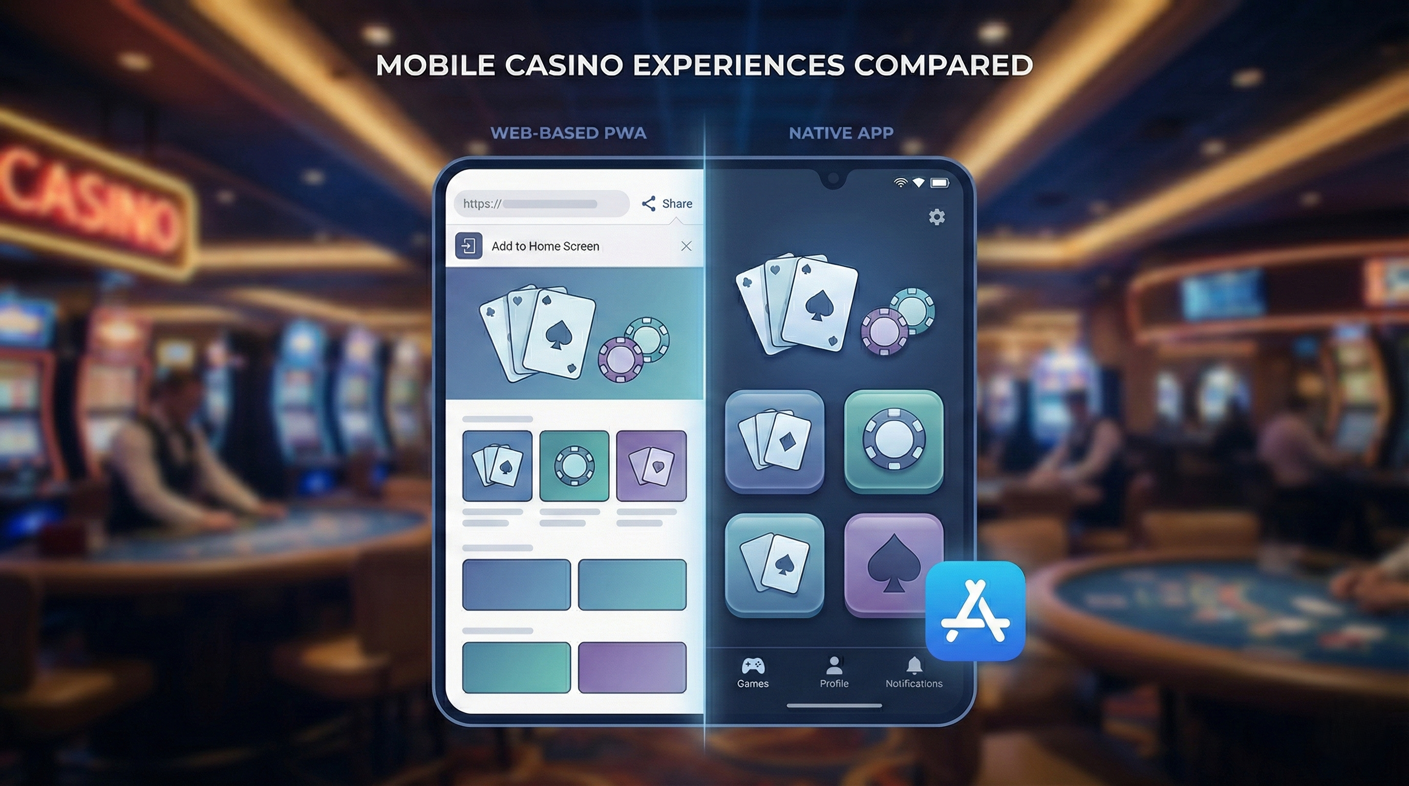 Playing Mobile Casinos: PWA or Native App?