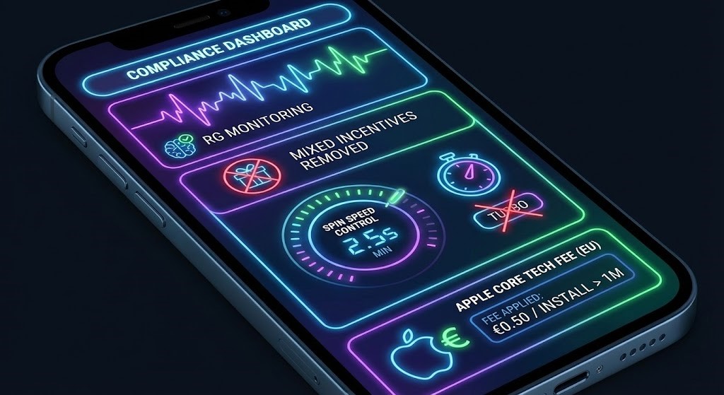 KSA herstructureert de handhaving; UKGC Mobile Design Rules Loom