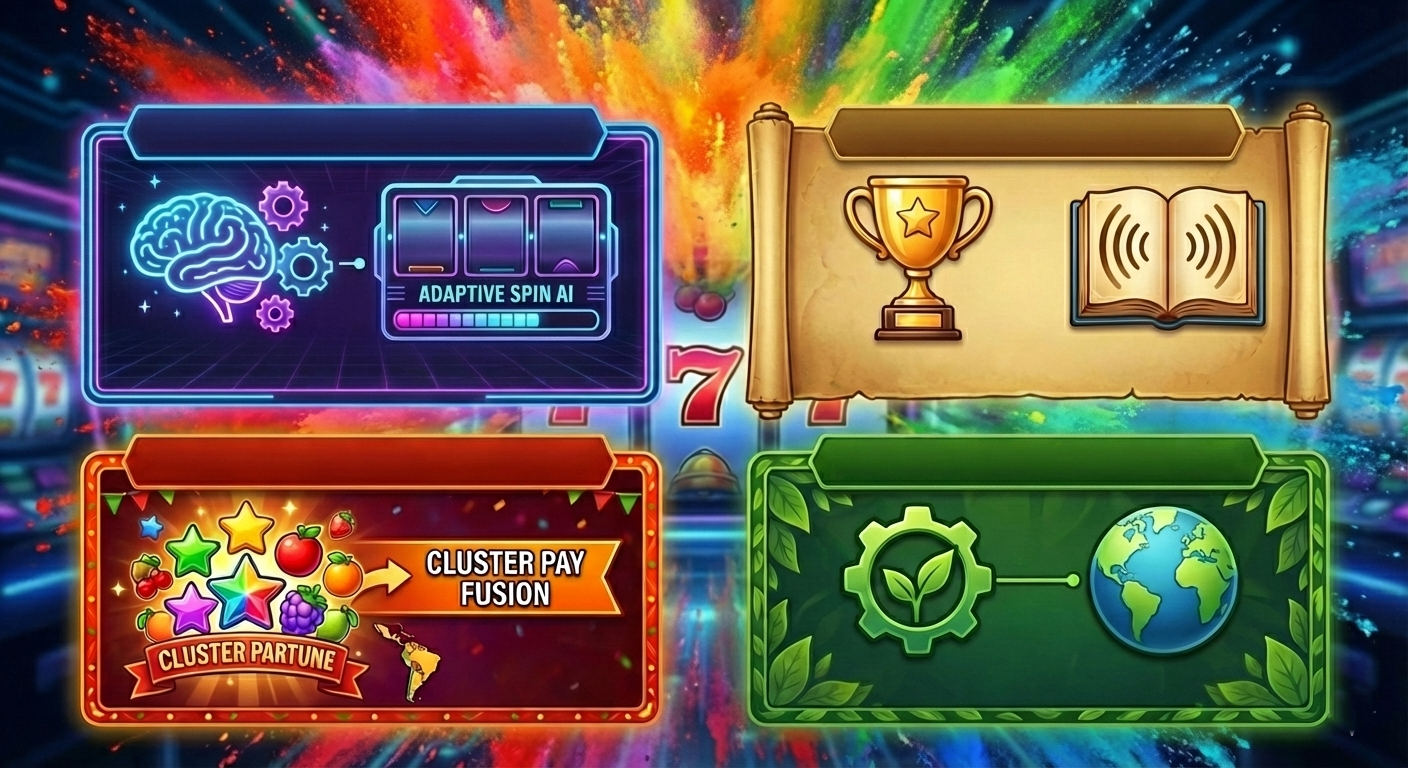 Anbieter bringen innovative Slot-Funktionen auf den Markt