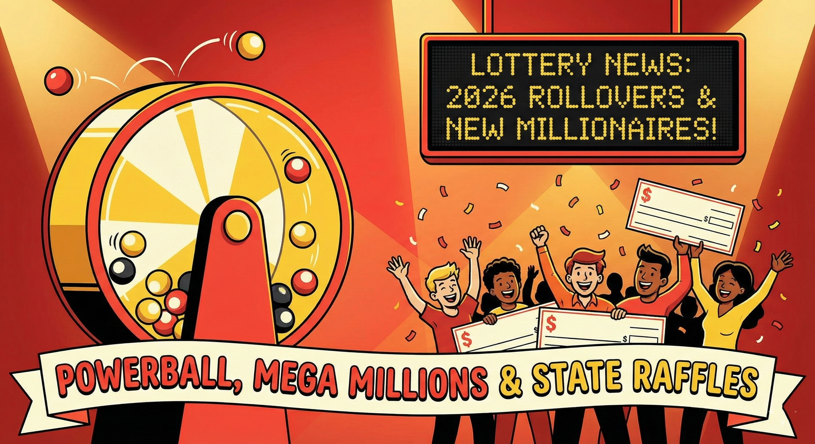 Major U.S. Lotteries Extend Jackpot Rollovers