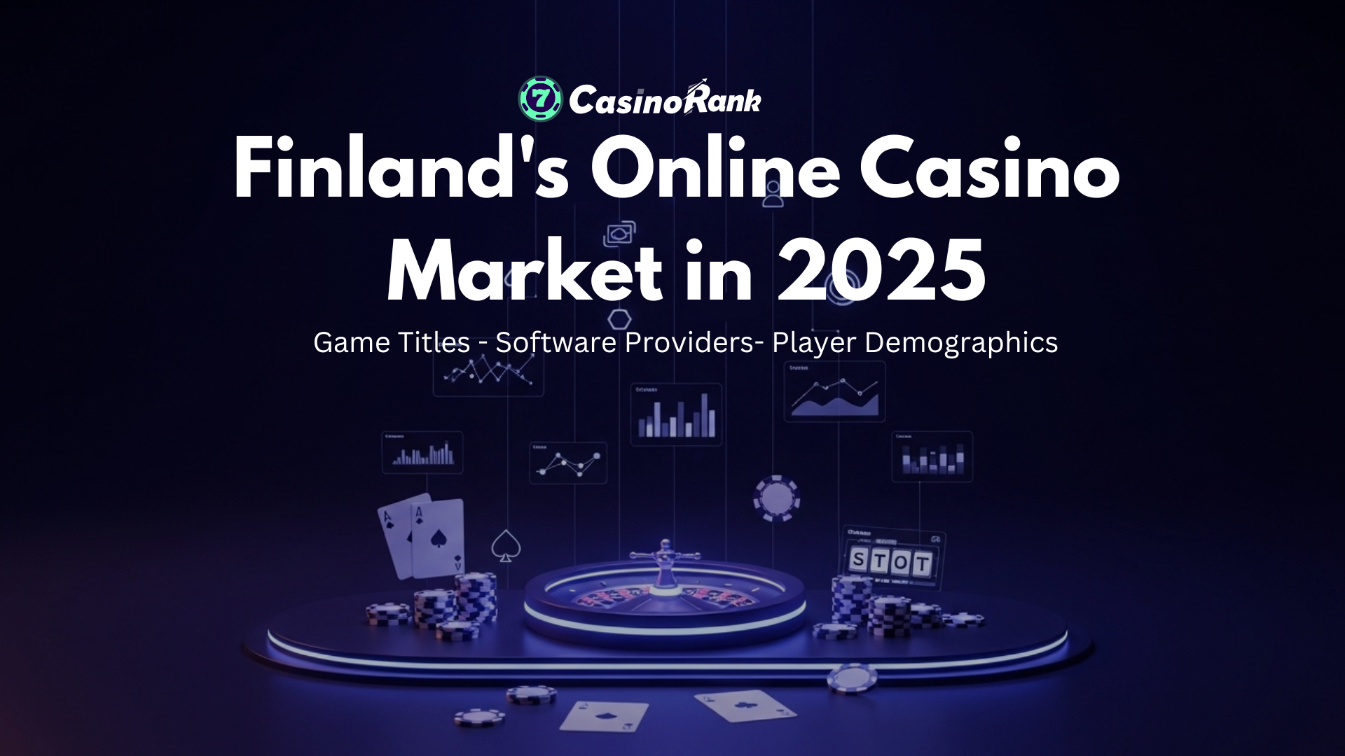 Suomen online-kasinomarkkinat vuonna 2025: johtavat ohjelmistot, parhaat pelit ja pelaajien demografiset tiedot