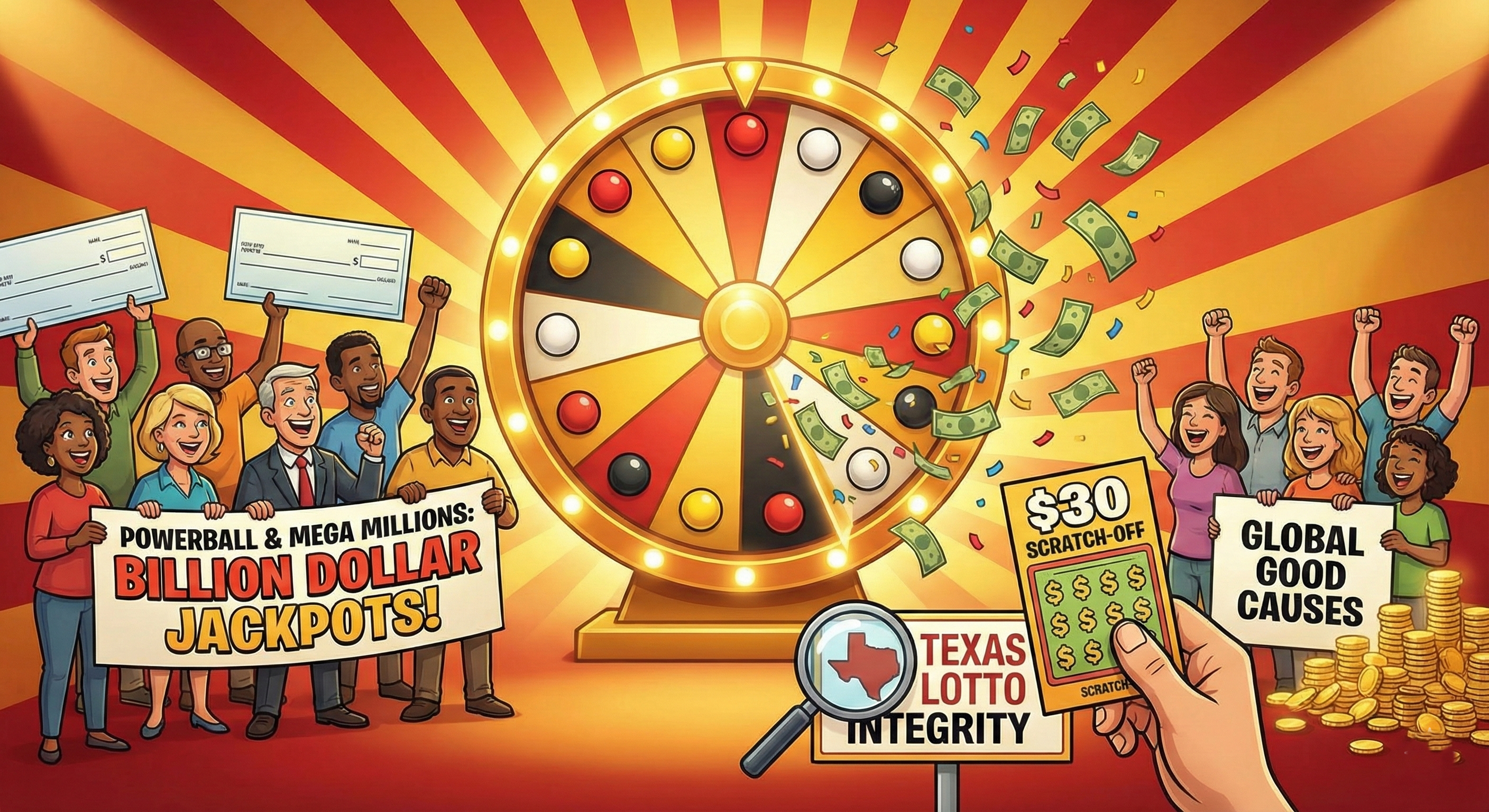 Billion-Dollar Jackpots Surge across Top Lotteries