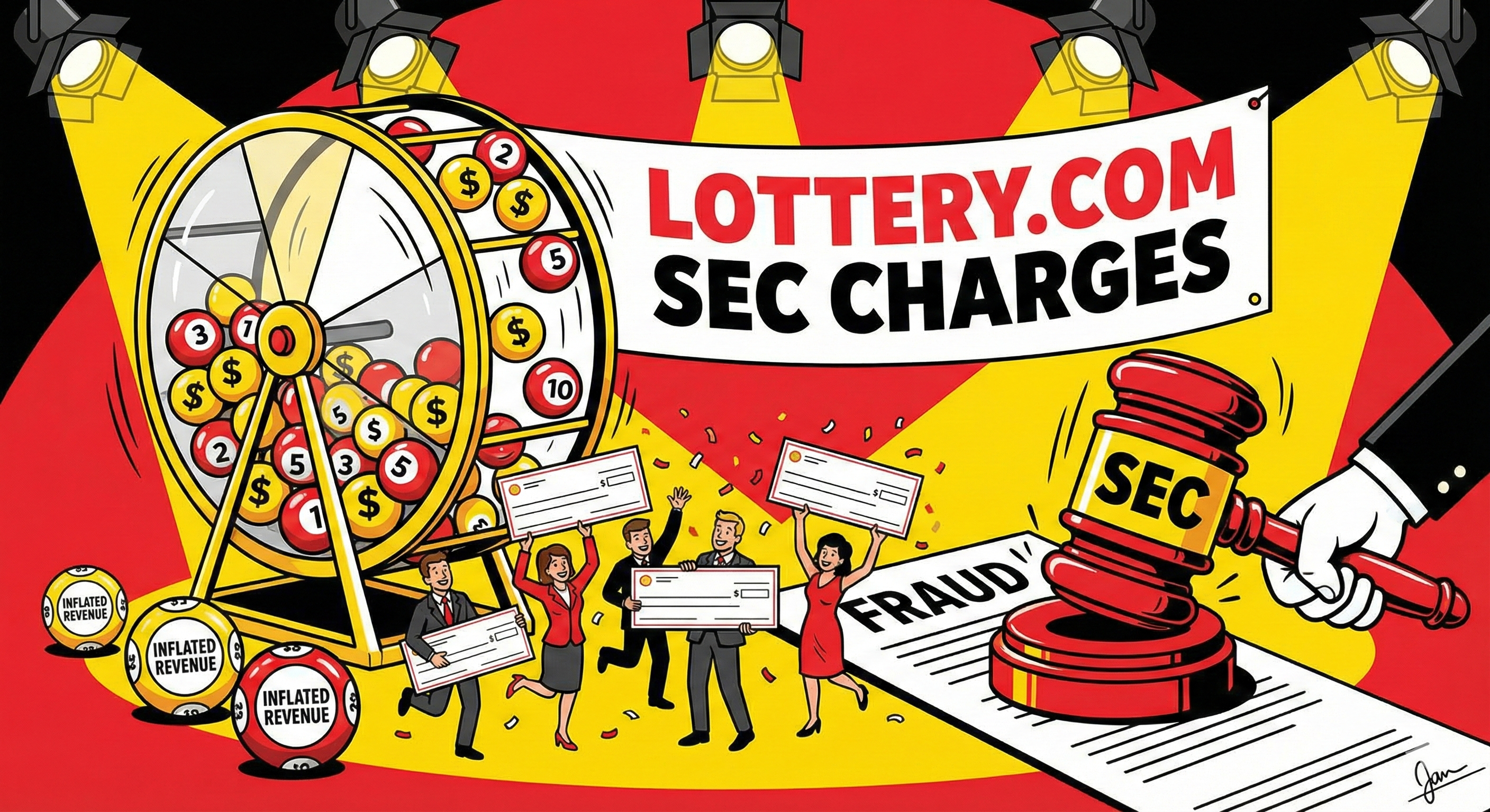 SEC charges Lottery.com fraud