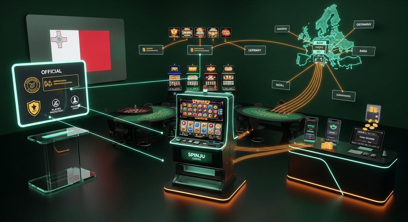Neues MGA-lizenziertes Spinju Casino startet in Europa