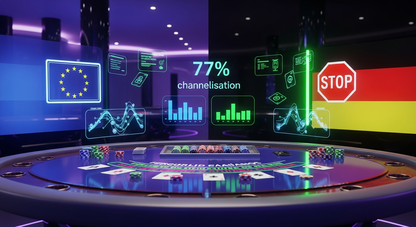 Die deutsche Glücksspielbehörde meldet eine Kanalisierungsrate von 77%