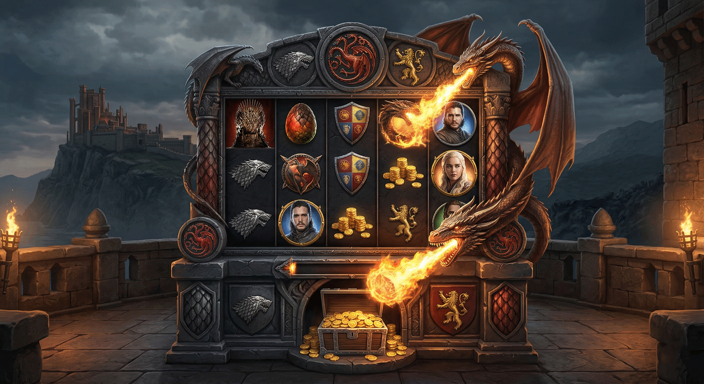 Blueprint Gaming sichert sich die Game of Thrones Slot-Roadmap