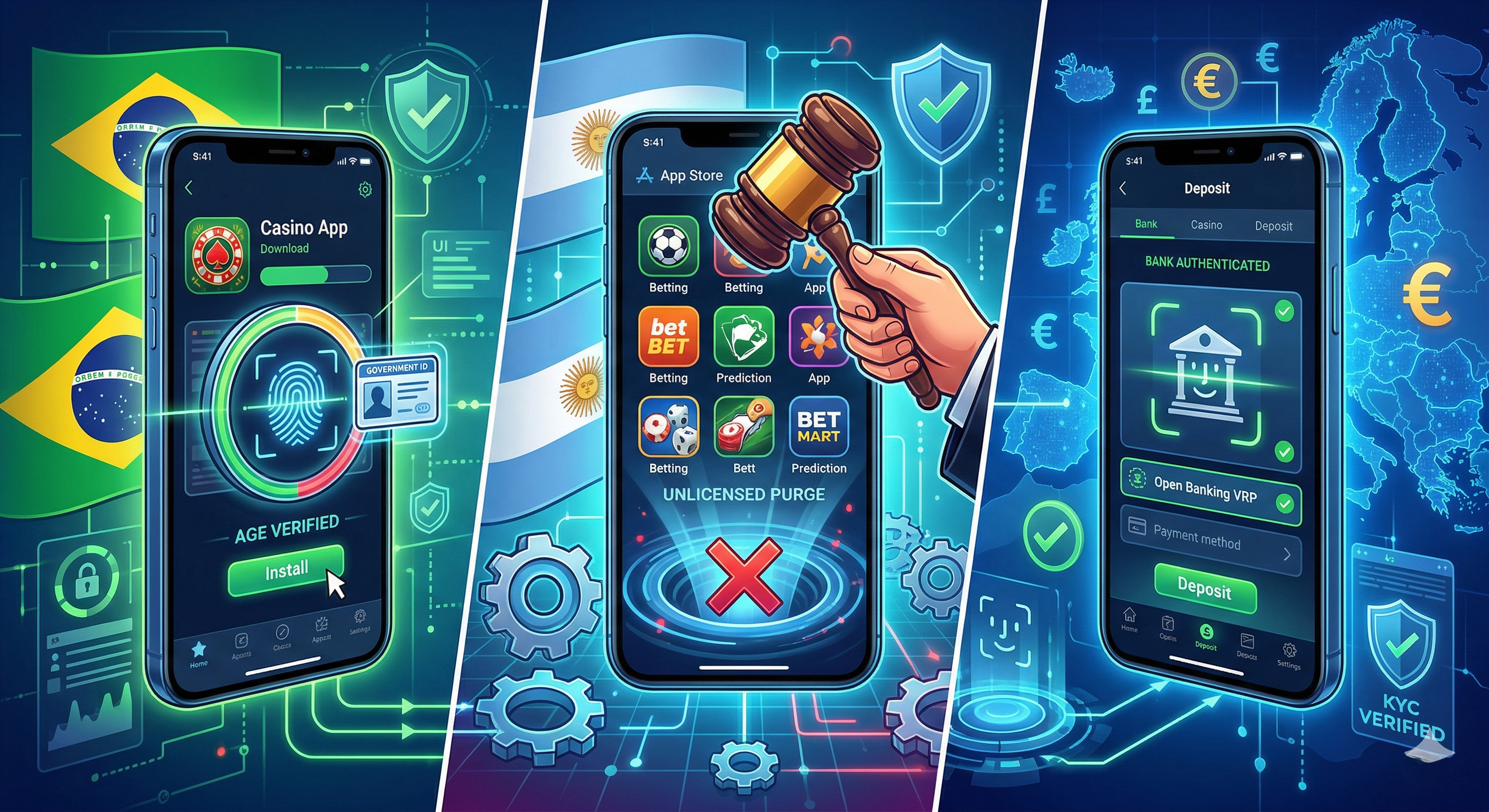 LatAm Regulators Enforce Strict Mobile Casino App Rules