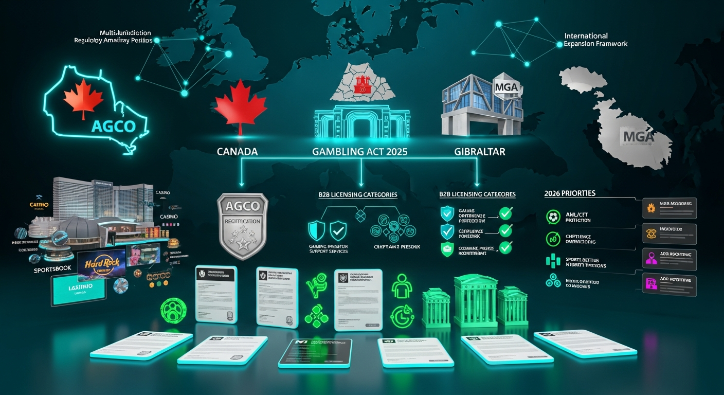 Hard Rock Bet Gains Ontario Foothold Amid Global Regulatory Advancements