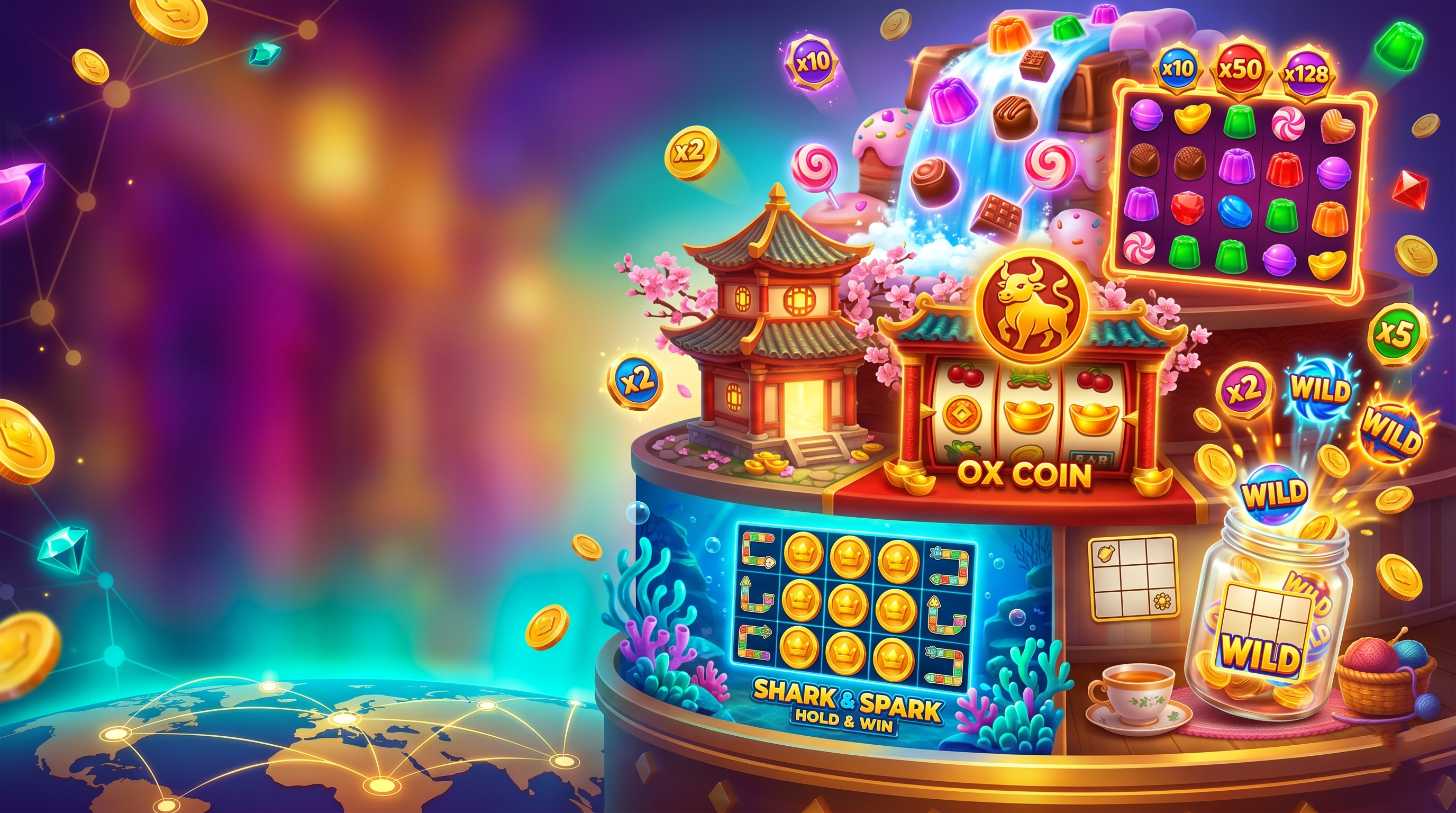Pragmatic Play Candy Rush Leads Global Slot Releases Wave