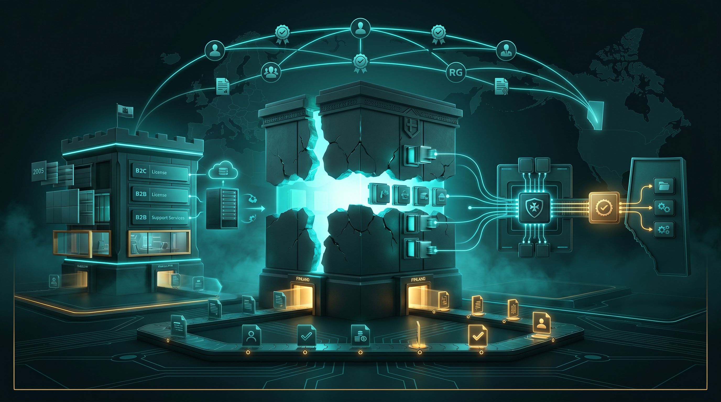 New Casino Licenses Advance in Finland, Gibraltar and Canada