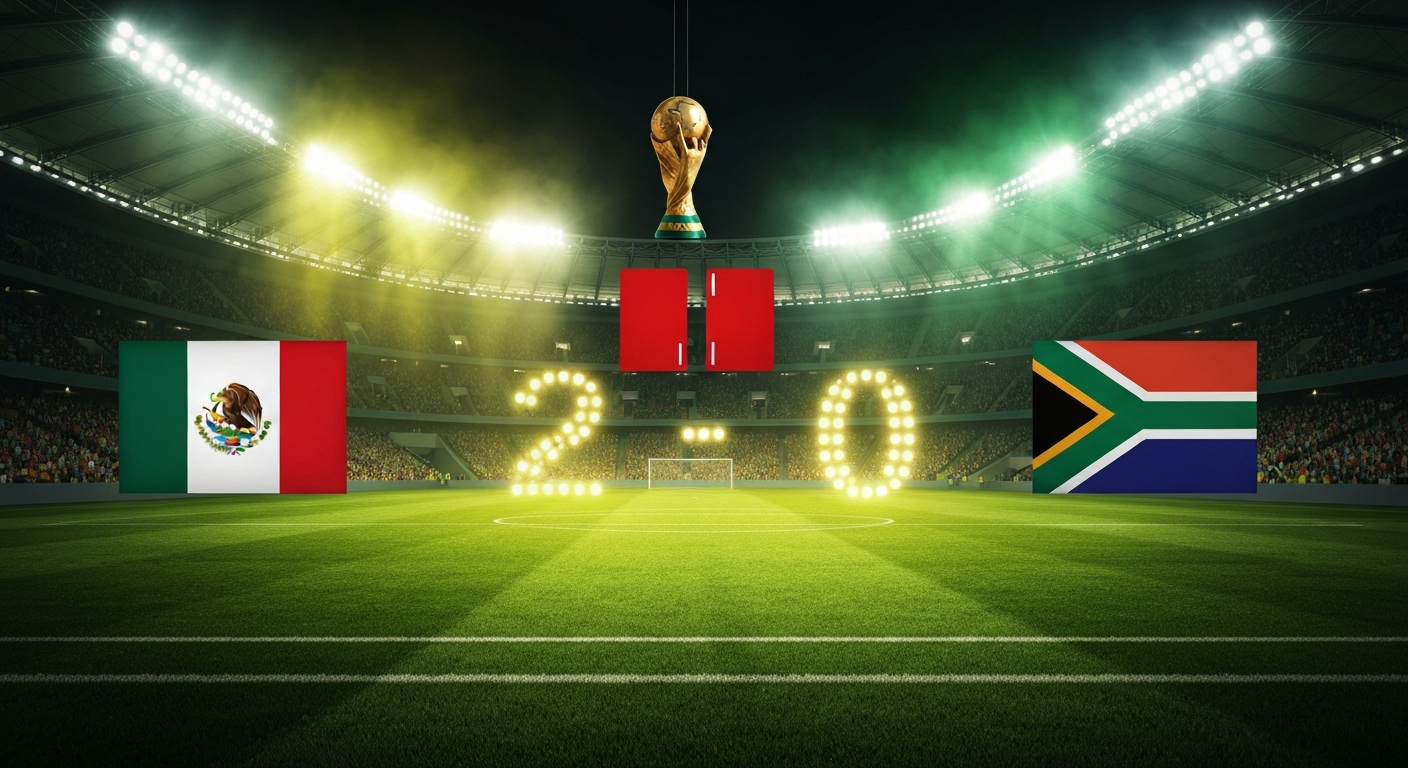 Mexico Opend FIFA World Cup 2026 With 2-0 Win Over South Africa