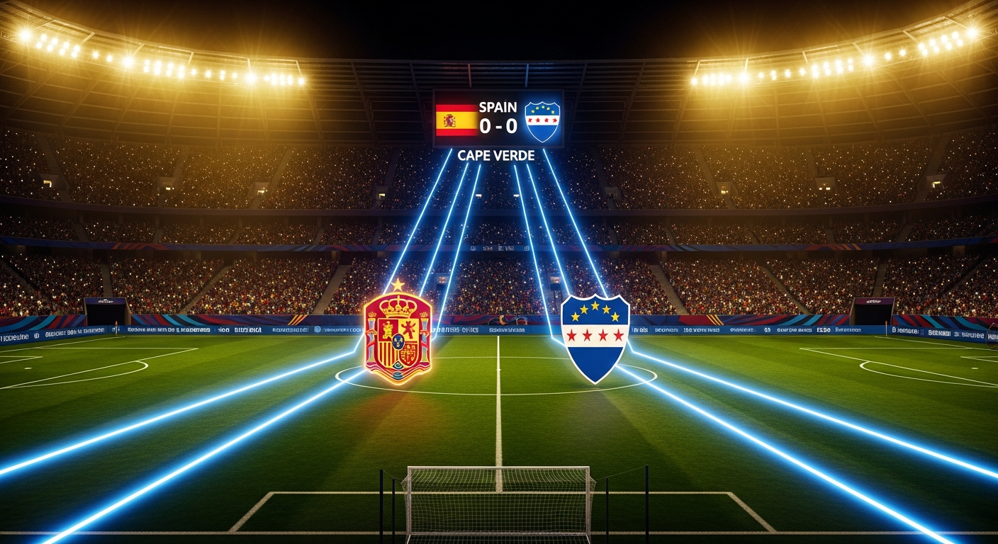 Spain Draws 0-0 With Cape Verde in World Cup Opener