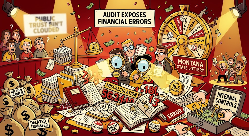 Montana Lottery Audit Reveals $18.5 Million in Financial Misreporting