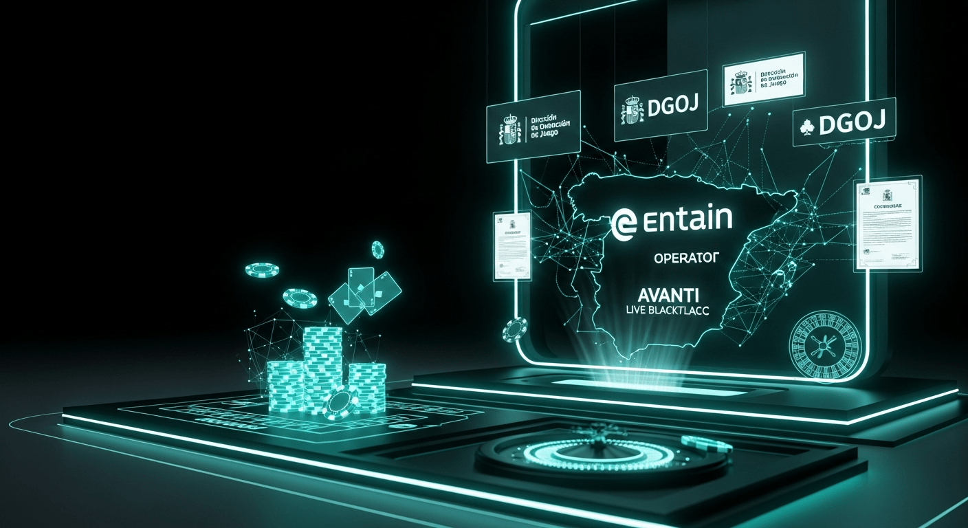 Entain Launches Avanti Live Blackjack Exclusively in Spain with DGOJ Approval