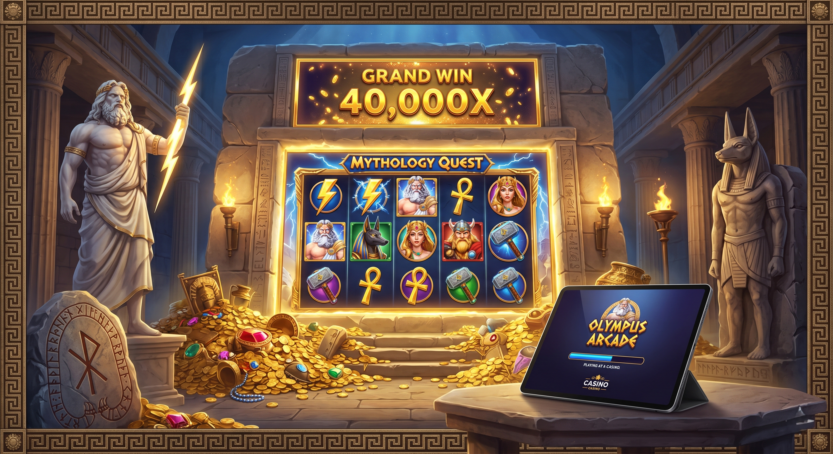 Best Mythology Slots: Greek, Egyptian & Norse Themes Ranked