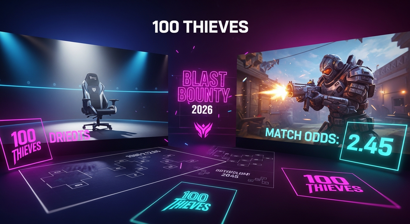 100 Thieves Bench Ag1l Ahead of BLAST Bounty 2026
