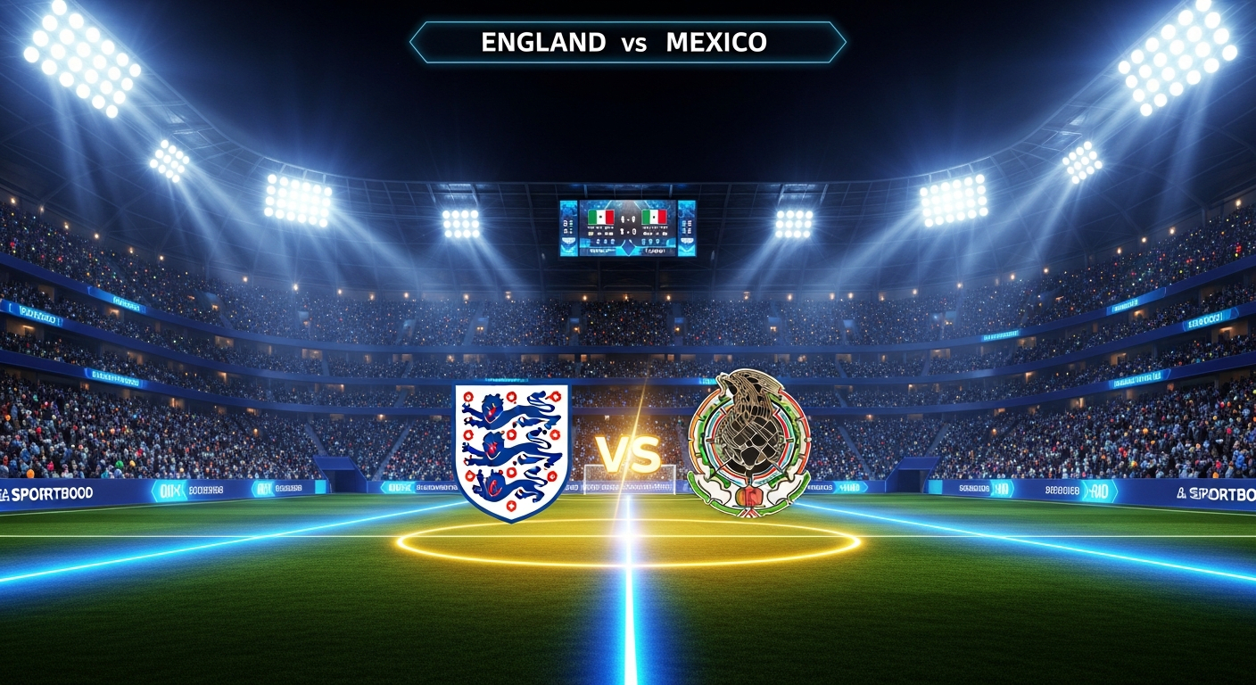 England Face Mexico in 2026 World Cup Last 16