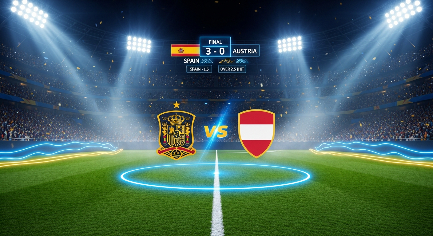 Spain Defeats Austria 3-0 in World Cup Round of 32