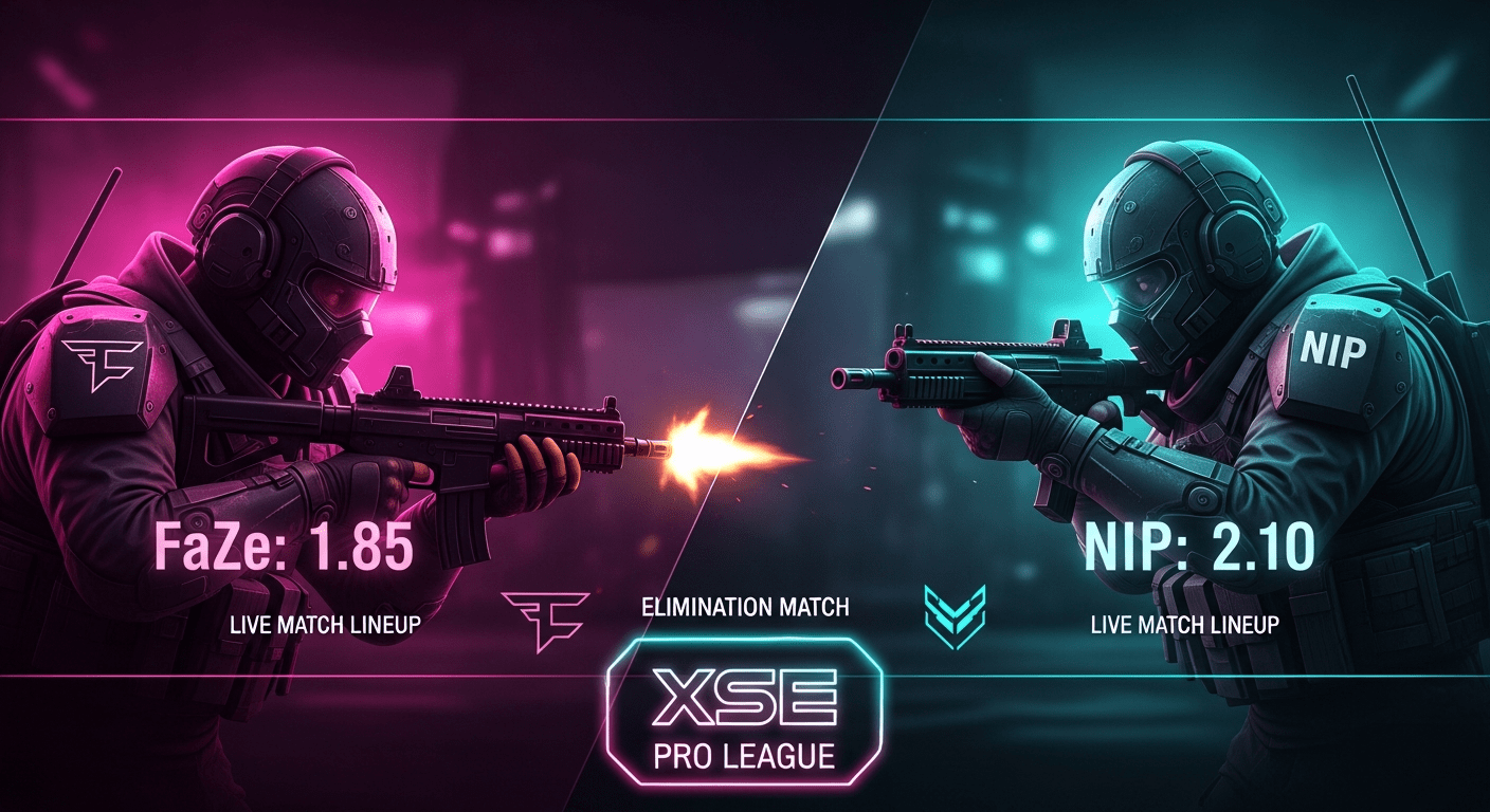 FaZe and NIP Face Elimination at XSE Pro League
