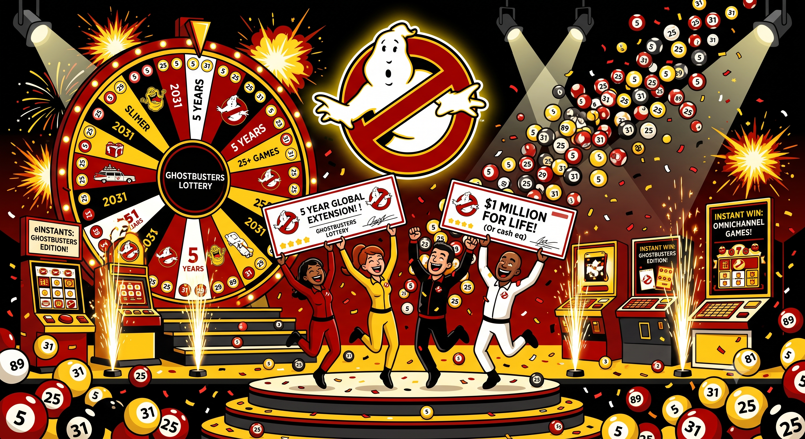 Brightstar Lottery Extends Ghostbusters Licensing Deal with Sony