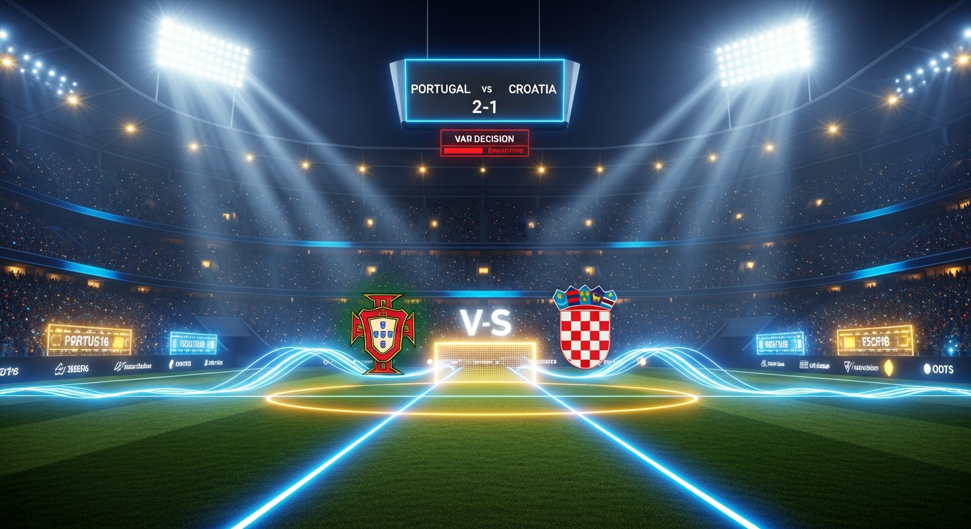 Portugal Eliminate Croatia After Dramatic VAR Snicko Decision