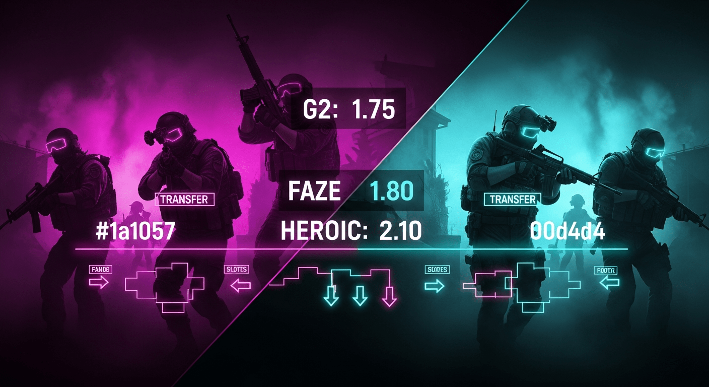 G2, FaZe, and Heroic Announce Major CS2 Roster Changes