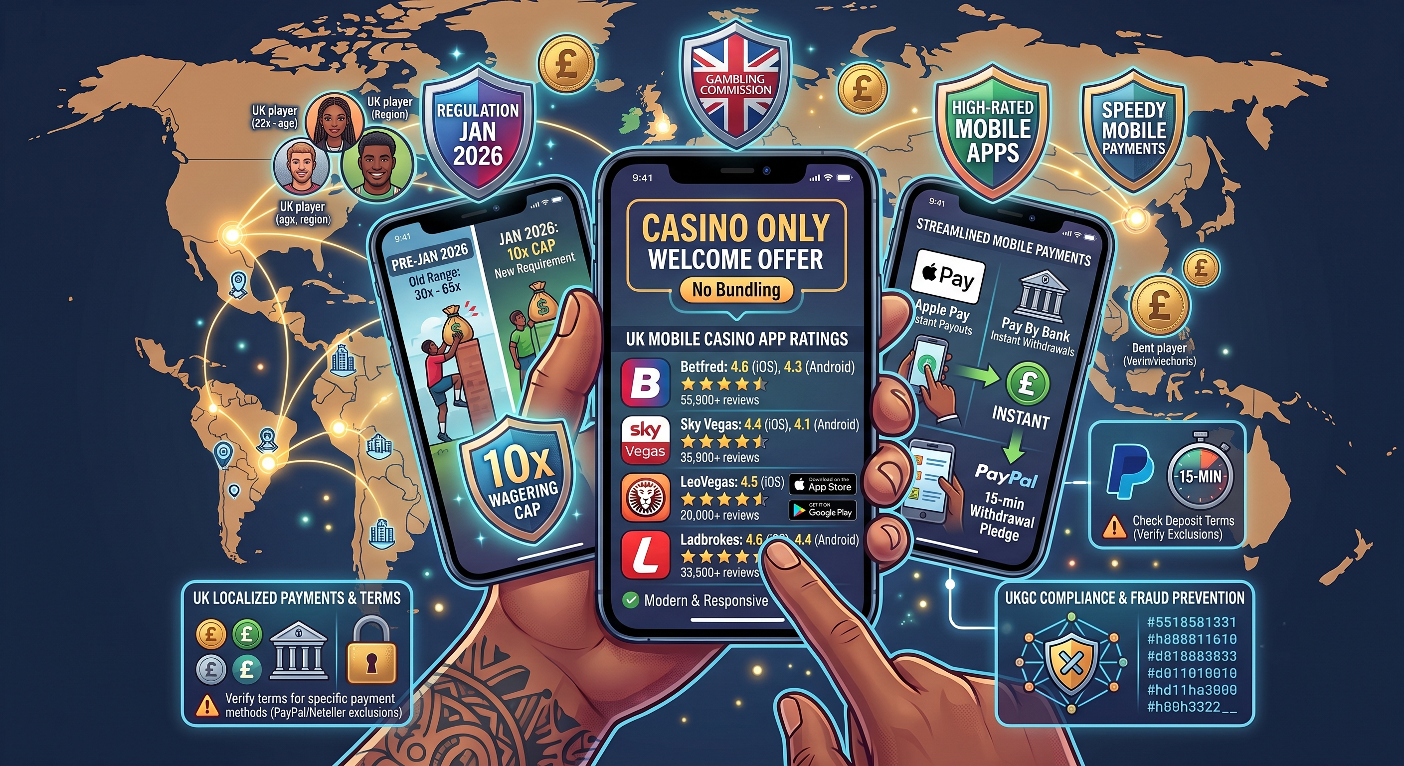 UKGC Rules Shape Mobile Casino App Landscape