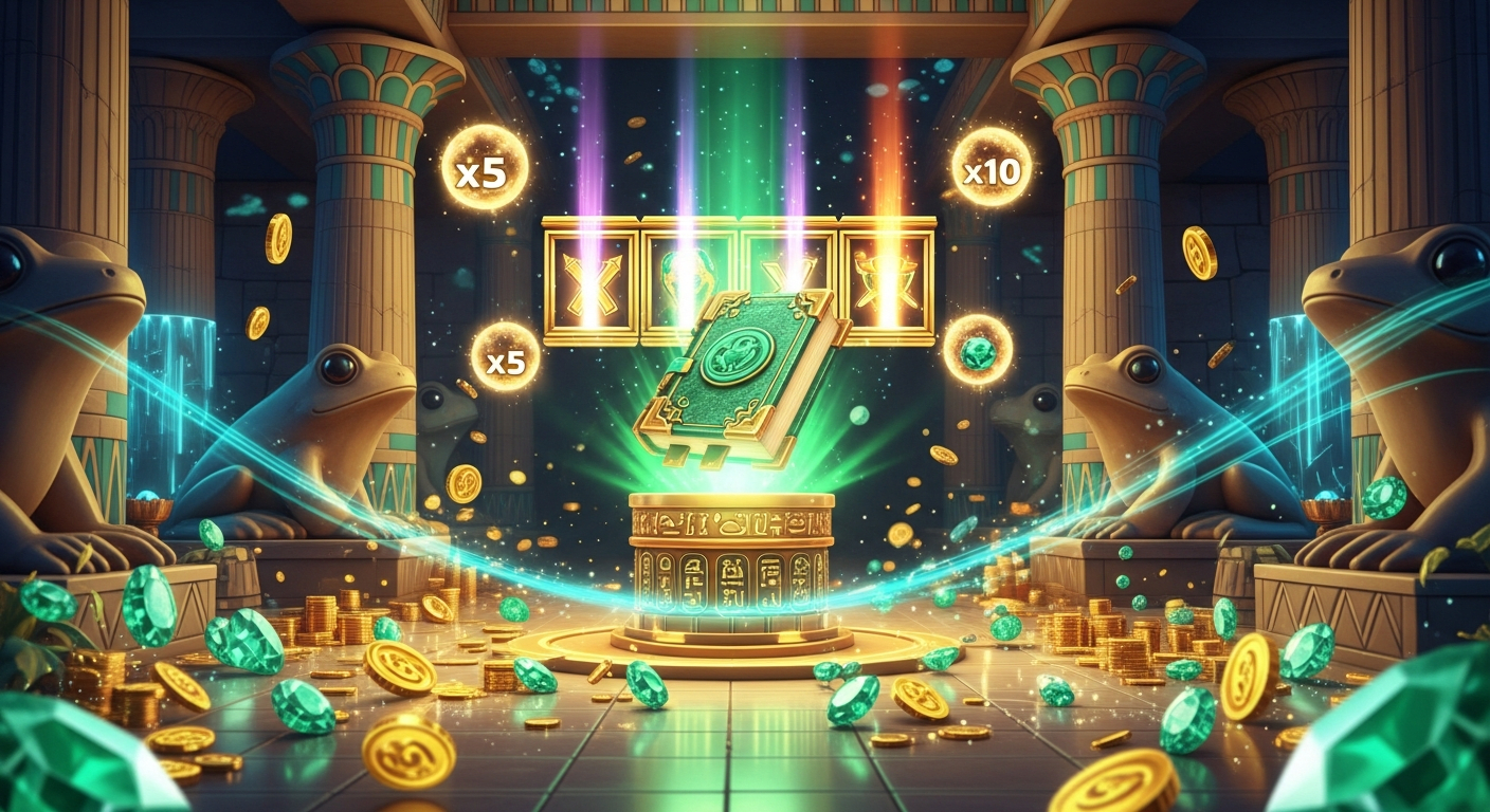 Galaxsys Launches Rise of Frogs: Book Legacy Slot