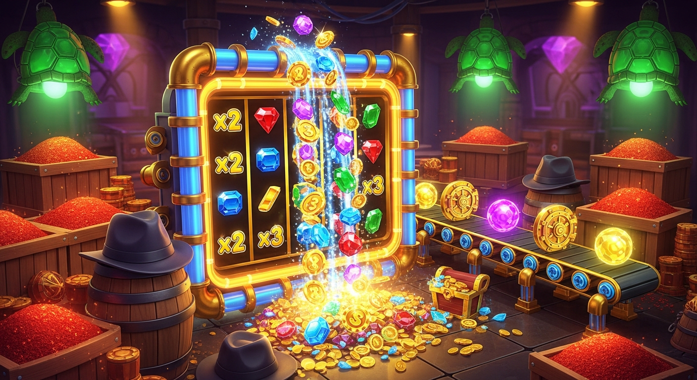 NetEnt Launches Spice Slot Featuring Mobster Turtles