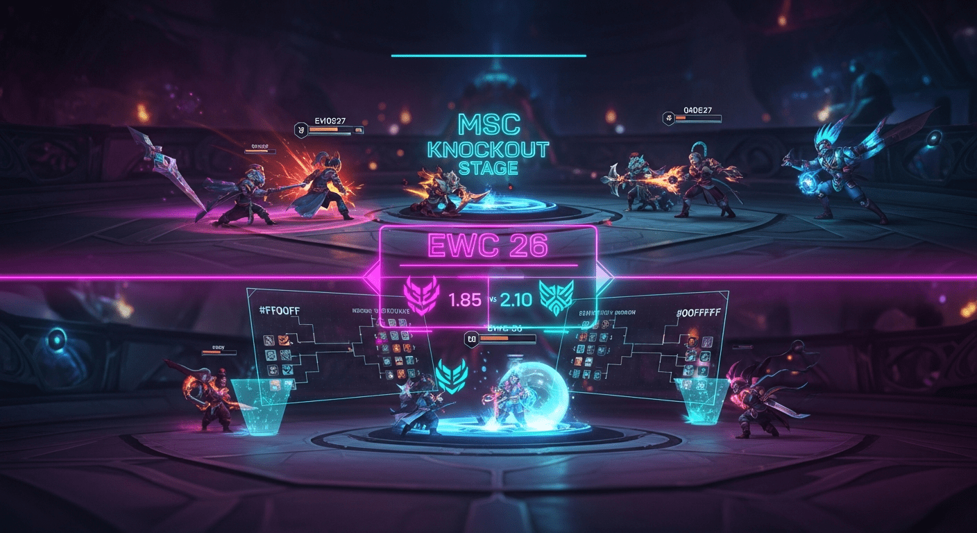 Mobile Legends MSC at EWC 26 Enters Knockout Stage