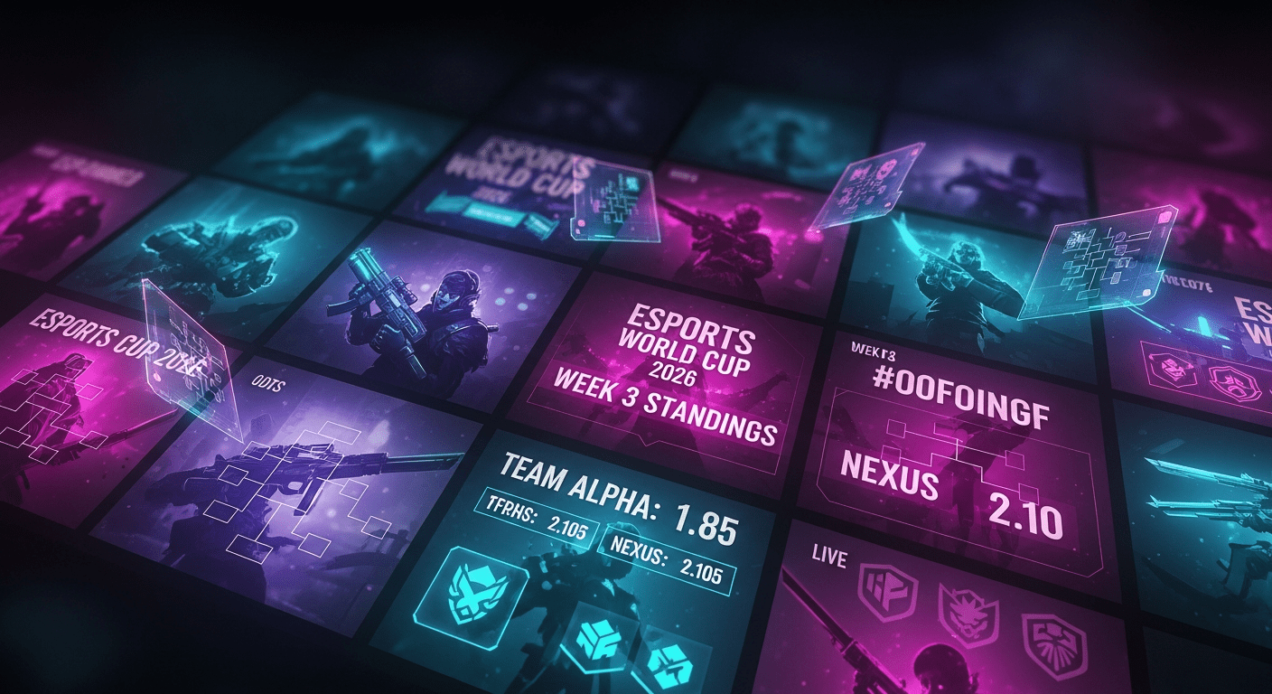Esports World Cup 2026 Week 3 Champions and Standings Update