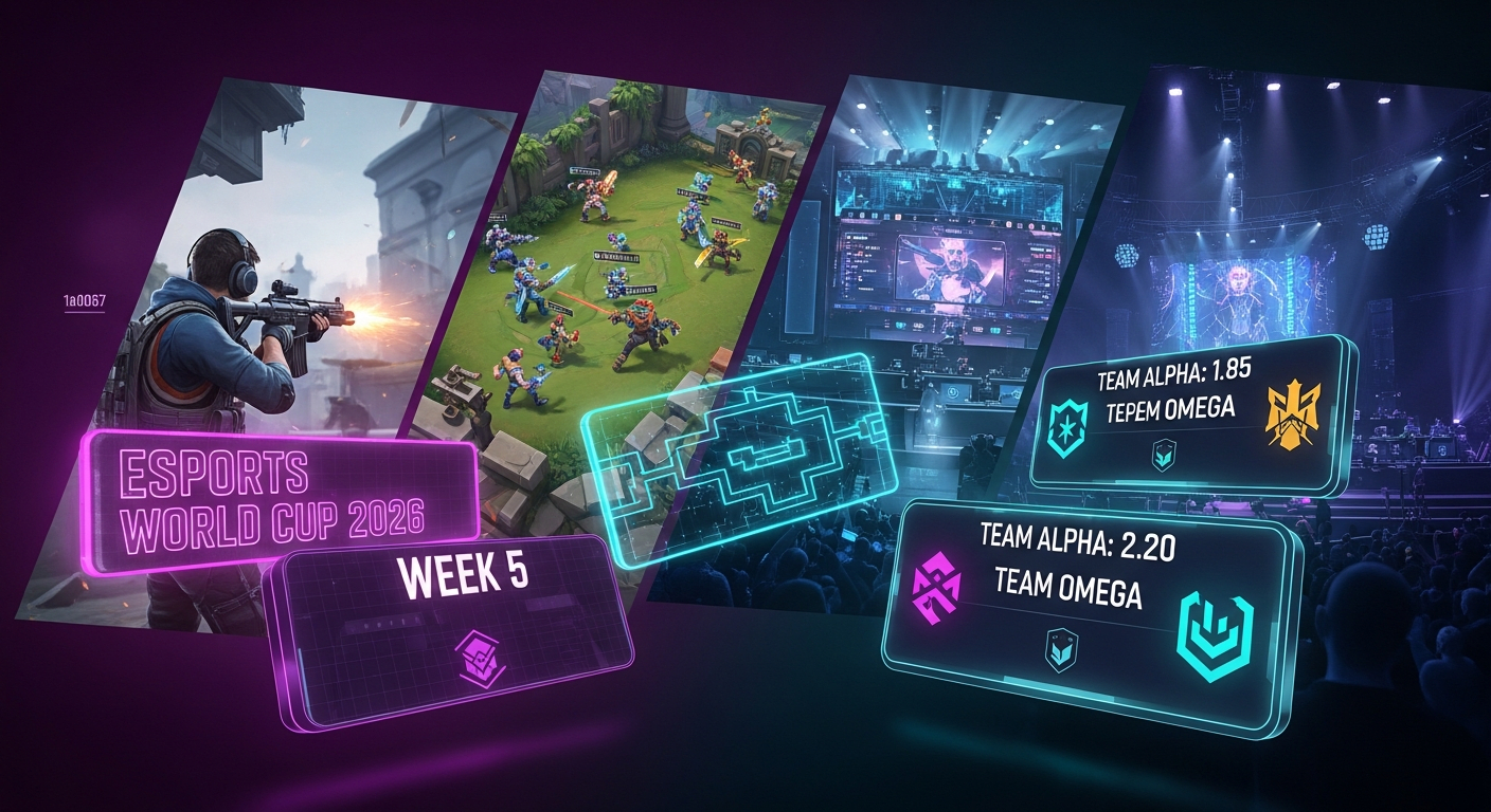 Esports World Cup 2026 Week 5 Tournament Formats Announced