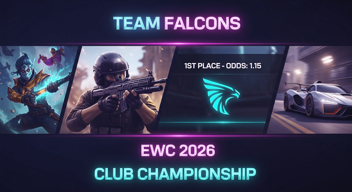 Team Falcons Tops EWC 2026 Club Championship Standings