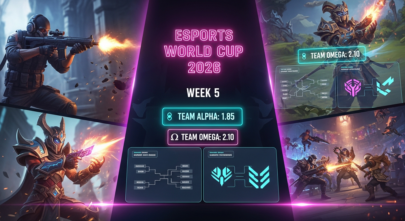 Esports World Cup 2026 Week 5 Concludes With Major Advancements