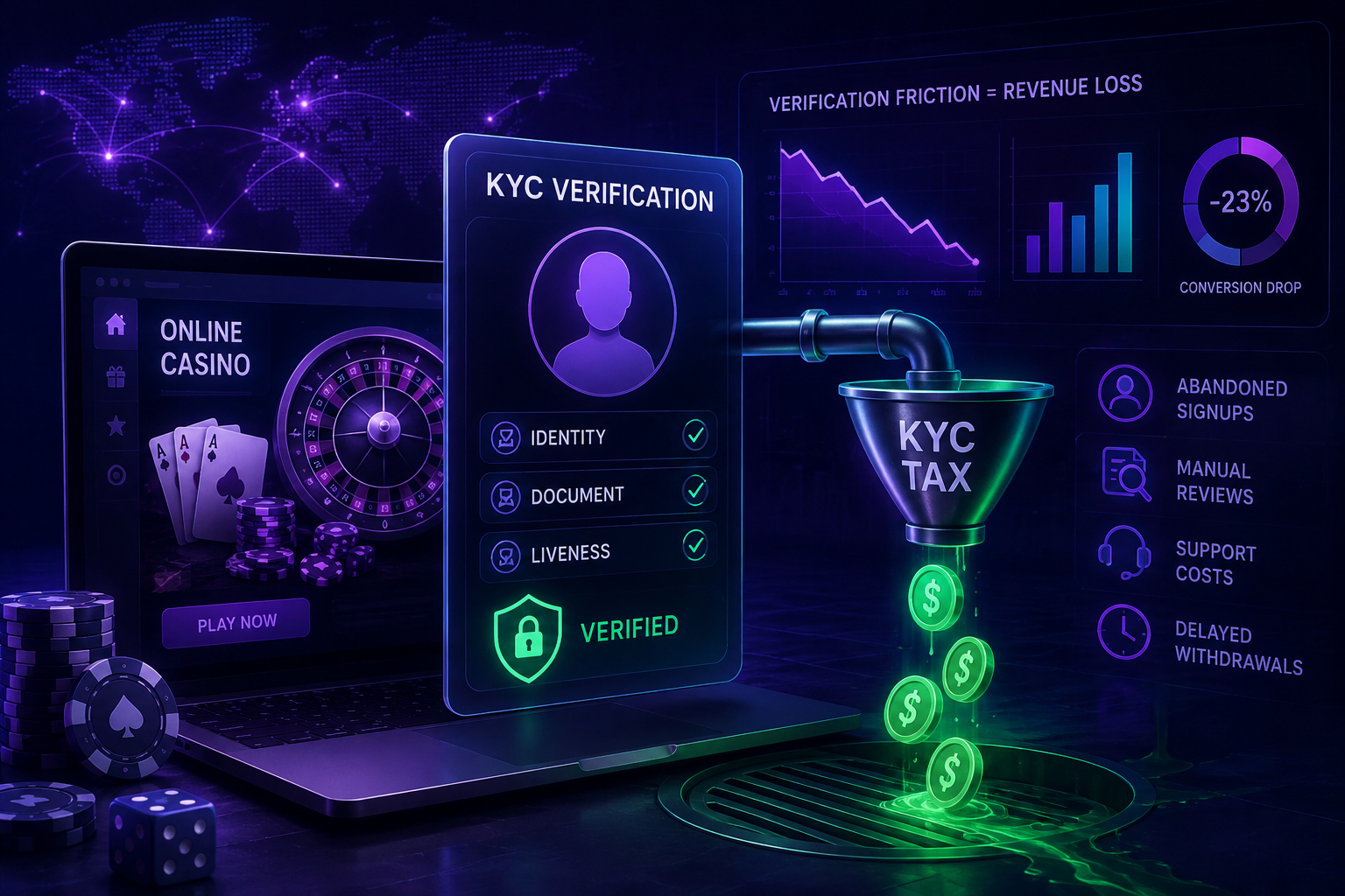 The KYC Tax: What Verification Friction Really Costs Online Casinos