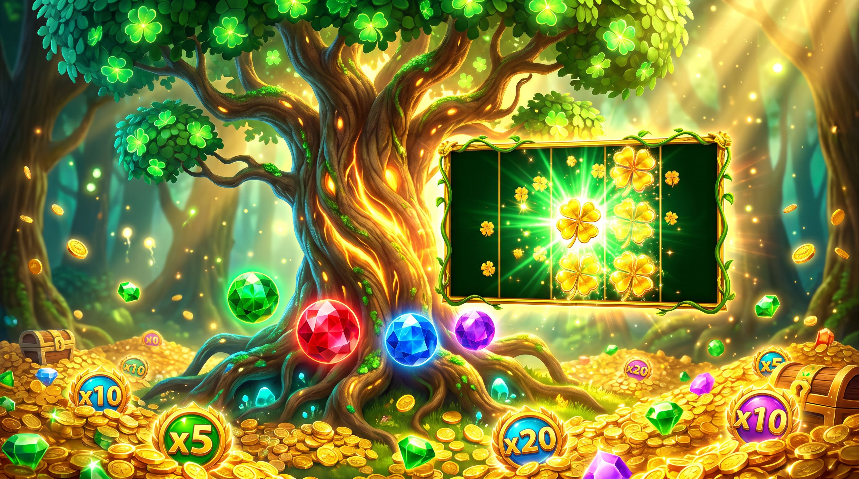 PopOK Gaming Launches Clover Tree x30000 Prag Slot