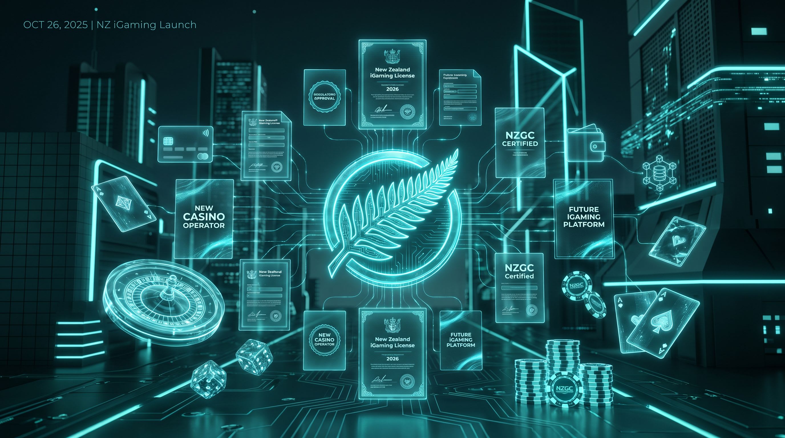 New Zealand Opens iGaming License Applications for December 2026 Launch