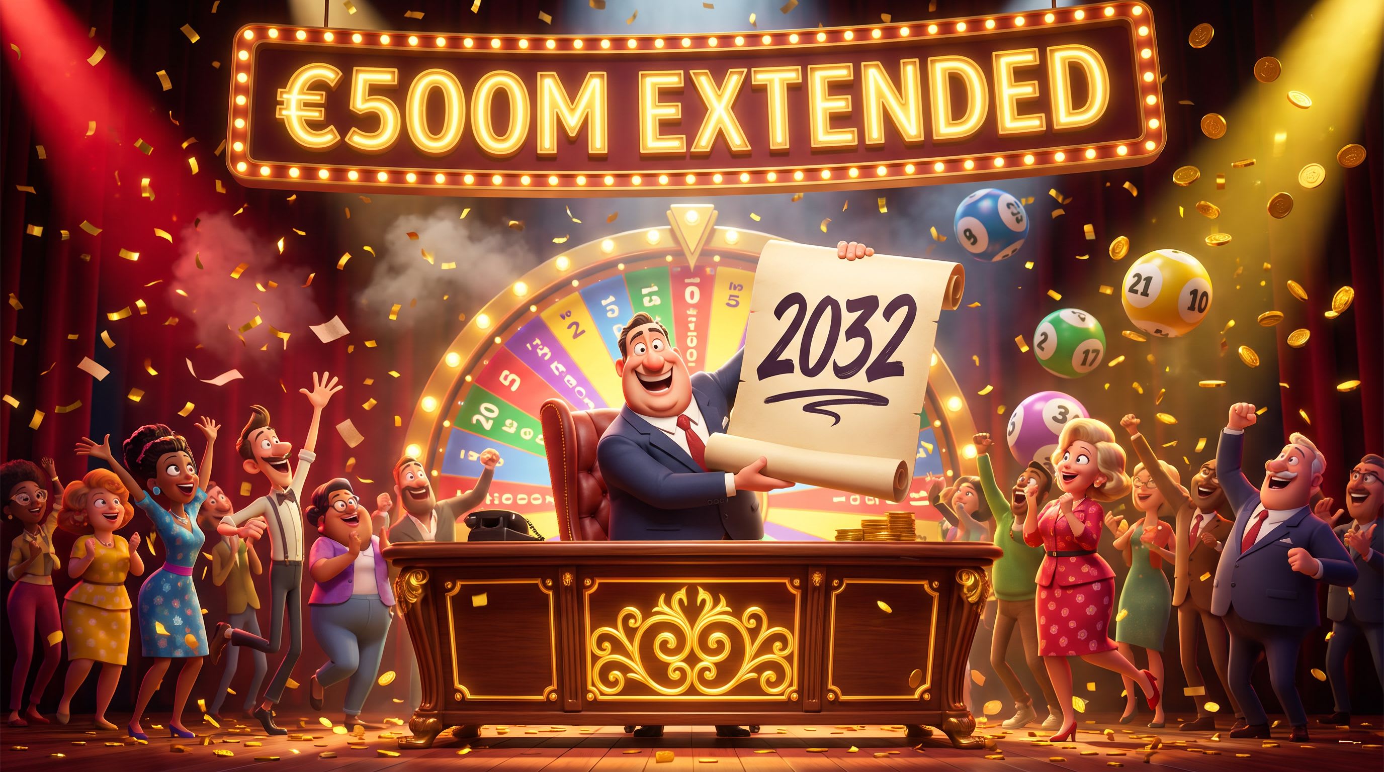 Brightstar Lottery Extends €500M Debt Timeline to 2032