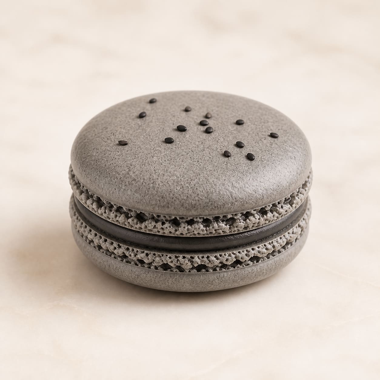 Black Sesame Chocolate Ganache
