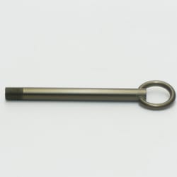 OPPHENGSRØR BRUNT MED RING 130MM TIL KJEDE ANHENG