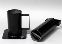 GLASSKNUSER FRITTEMAKER RØR TUBE CA 85MM