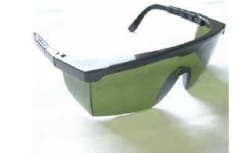 VERNEBRILLE (GRØNN) UV/IR NYLON STD. 3 A DIN