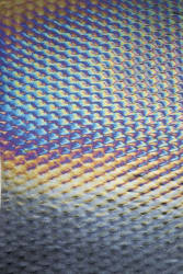 SORT DBLR. IRID MØNSTRET F 89X51CM 3MM