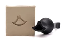 STEMPEL 13 PLAST STEMPEL  15MM ÅPEN FAKKEL