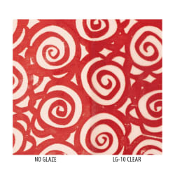 BRIGHT RED MATT BLEKK 8OZ  UNDERGL.TEMP 950-1250