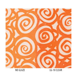 BRIGHT ORANGE MATT BLEKK  8OZ U.GL.TEMP 950-1250