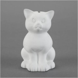 SITTING KITTY BANK 150X82X100MM MIN 6 STK