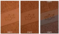 RØD LEIRE 1000-1250C 10KG CHAM 40% 0,5mm